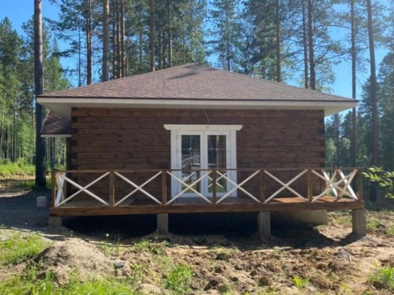 Строительство дома из бруса в иркутском районе 14