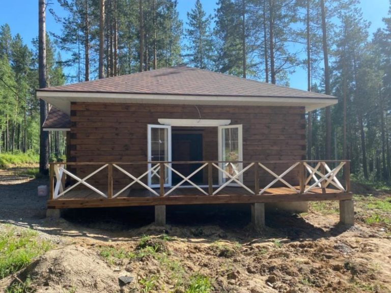 Строительство дома из бруса в иркутском районе -44