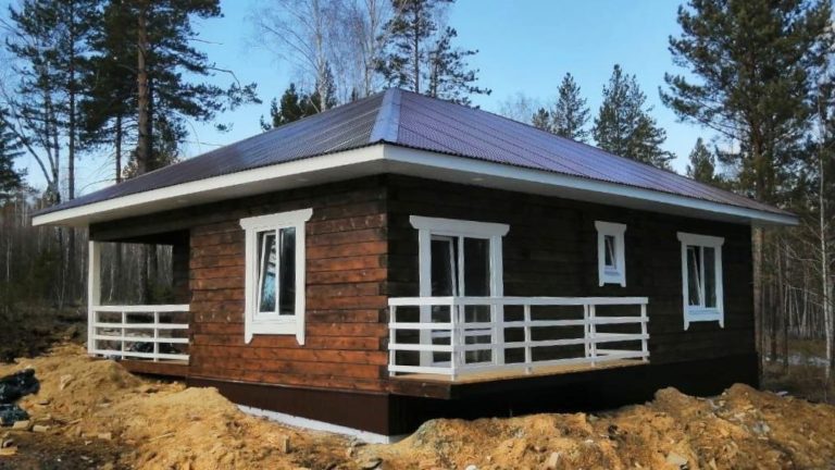 Строительство домов из бруса под ключ проект 2